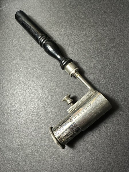 $1 reserve 1800s “SHULTZ powder Dr” adjustable powder measure for gun powder Carousel 1
