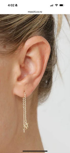 Moochi thread earrings Carousel 2