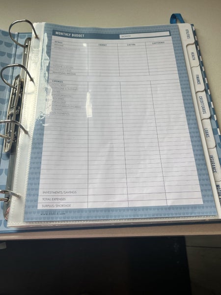 Kikki K Folders ( sold seperately) x3 Carousel 7