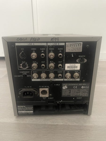 Sony pvm Carousel 3
