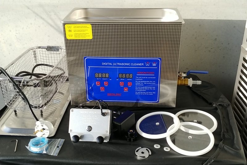 Ultrasonic Vinyl Record Cleaner Kit Carousel 1