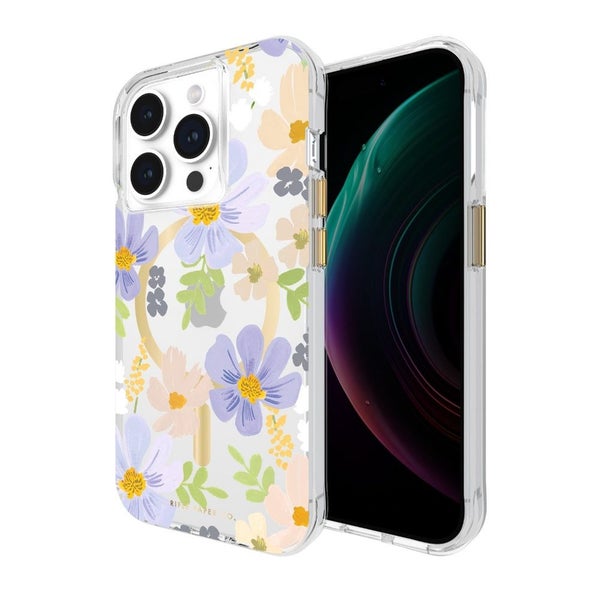 Case-Mate Rifle Paper MagSafe Case For iPhone 15 Pro - Pastel Marguerite Carousel 2