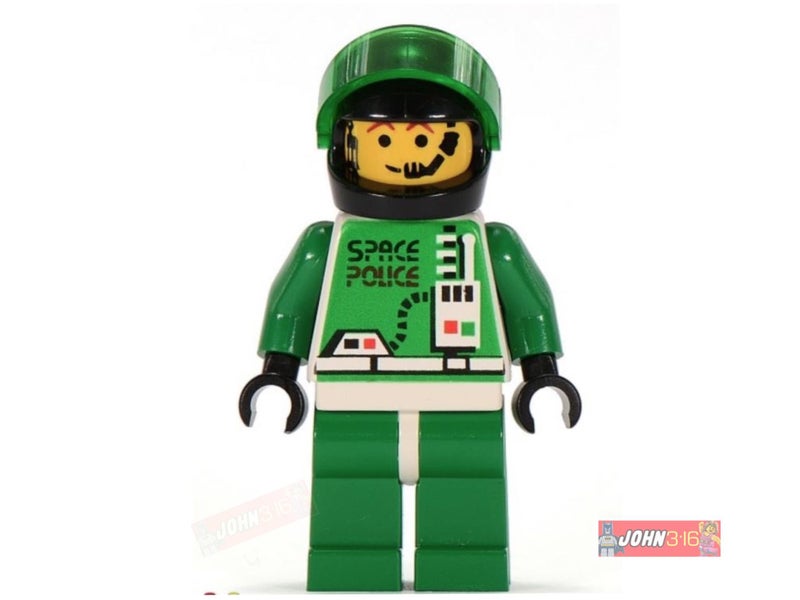 AWESOME 1992 VINTAGE SPACE MINIFIGURE SPACE POLICE 2 Carousel 1