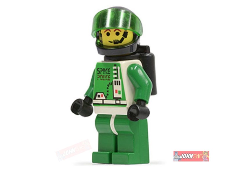 AWESOME 1992 VINTAGE SPACE MINIFIGURE SPACE POLICE 2 Carousel 2