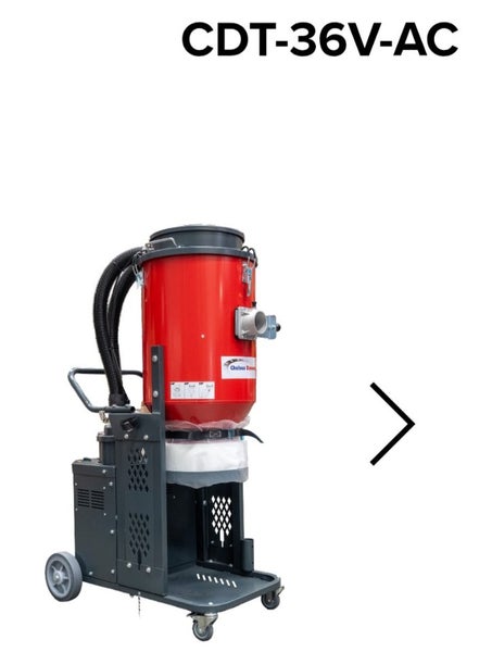 Dust extractor-dry concrete & stone dust vacuum Carousel 1