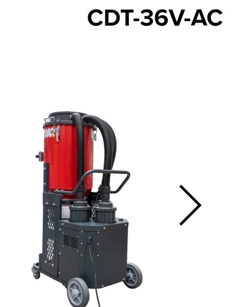 Dust extractor-dry concrete & stone dust vacuum Carousel 2