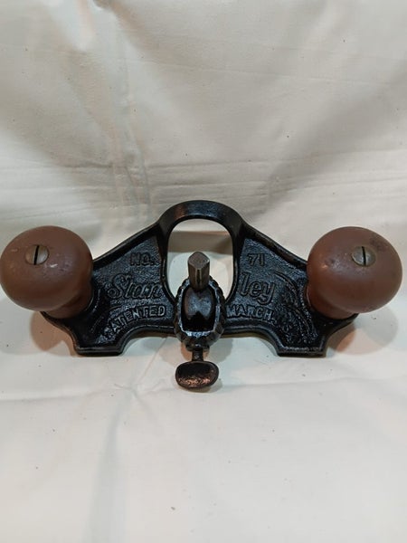 Vintage STANLEY ROUTER PLANE NO. 71 Patented March 4,84 Carousel 1
