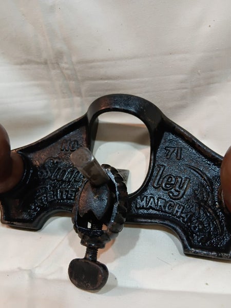 Vintage STANLEY ROUTER PLANE NO. 71 Patented March 4,84 Carousel 2