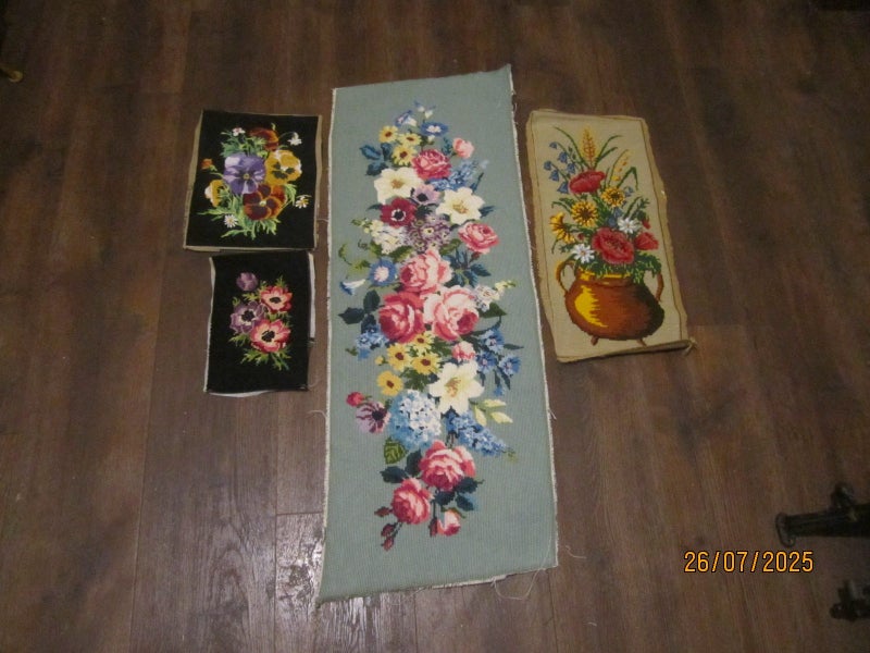 Unframed Floral Tapestries Carousel 1
