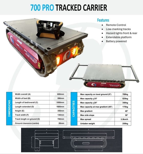 700 PRO TRACKED CARRIER Carousel 1