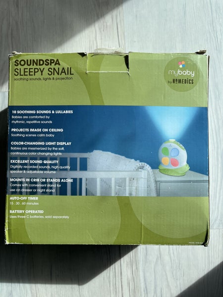 Soundspa Sleepy Snail - Sound light & projector Carousel 2