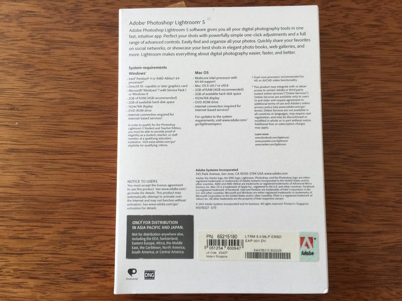 Adobe Photoshop Lightroom 5 (Student & Teacher Edition) Carousel 3