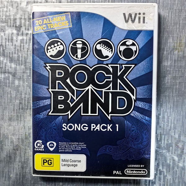 Rock Band Song pack 1 Wii Carousel 1