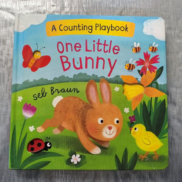 One Little Bunny Hard Cover Book by Seb Braun Carousel 1