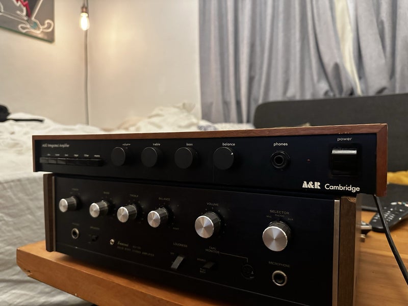 $1 RESERVE A&R Cambridge (Arcam) A-60 Vintage Integrated Hi-Fi Amplifier Carousel 1
