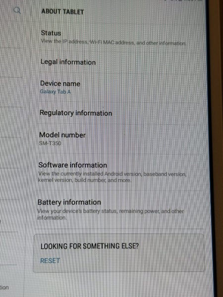 Samsung galaxy tab A tablet Carousel 6