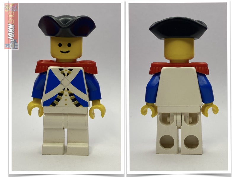 AWESOME CLASSIC LEGO PIRATES 1989 IMPERIAL SOLDIER MINIFIGURE with TRICORNE HAT Carousel 1