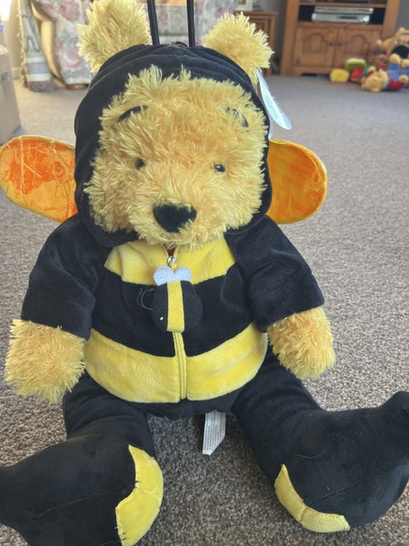 Plush Pooh Bear in a Bee Suit (tag attached) Carousel 2