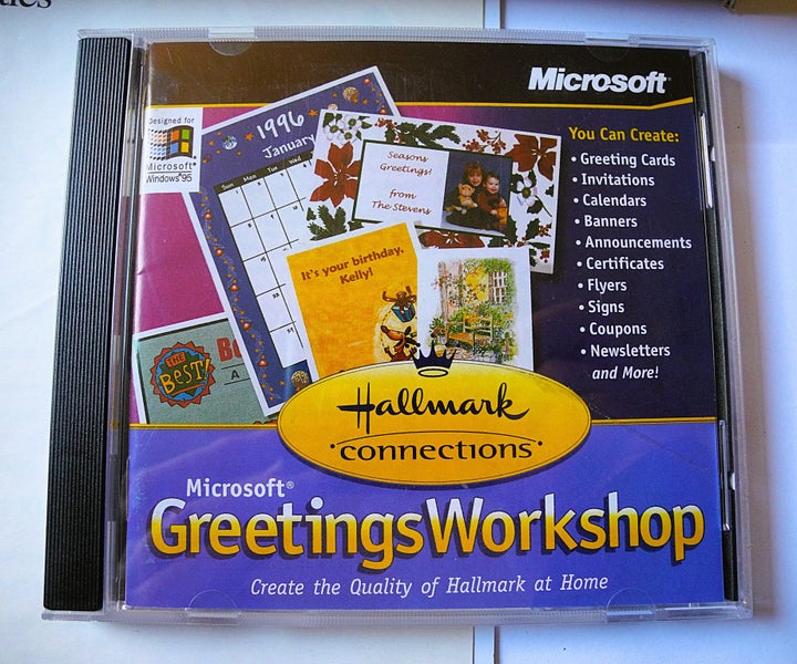 #* "Microsoft Greetings Workshop - Hallmark Connections" - Retro Software *# Carousel 4
