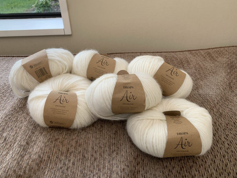 Drops Air Alpaca chunky yarn Carousel 1