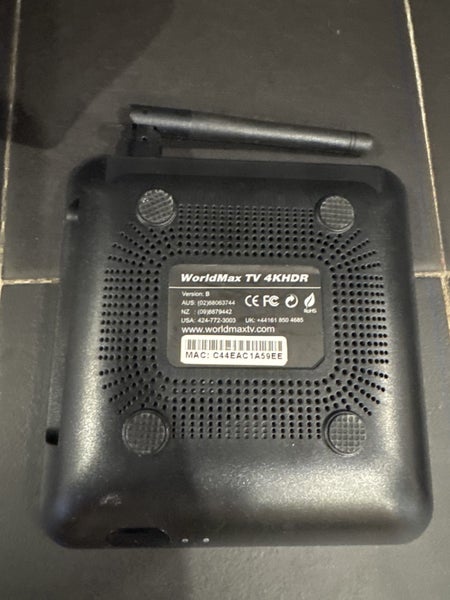 Worldmax TV with remote Carousel 2