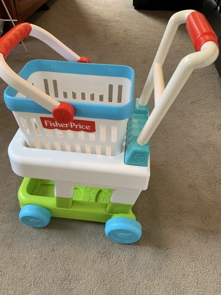 Fisher-Price shopping trolley and basket Carousel 1