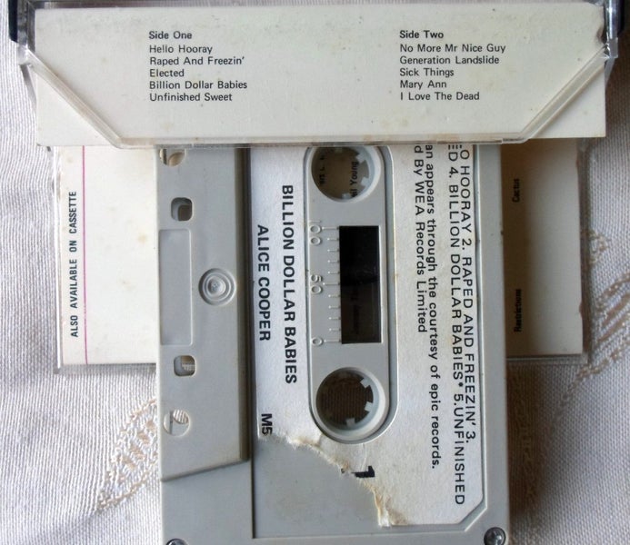 Alice Cooper ( 3 tapes ) Carousel 2