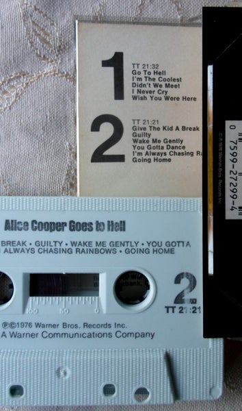 Alice Cooper ( 3 tapes ) Carousel 4