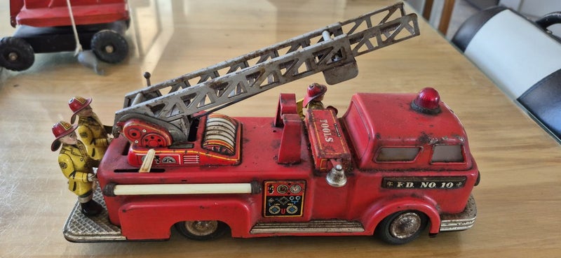 Tin Fire Engine Carousel 1