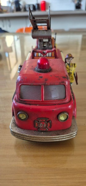 Tin Fire Engine Carousel 2