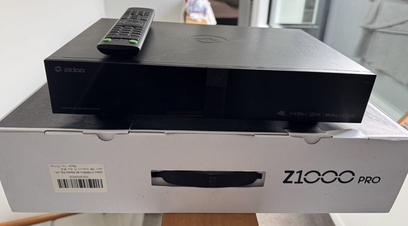 Zidoo 4K UHD Media player Z1000 PRO636145799157791110