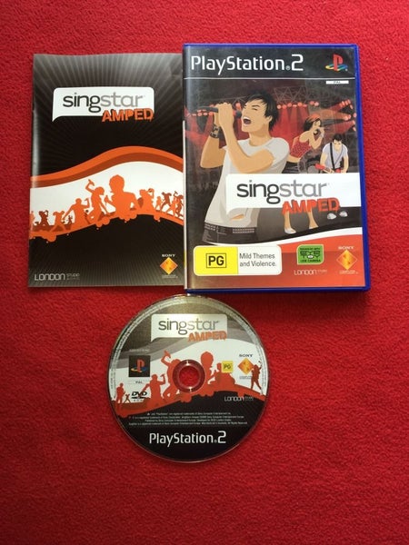 Singstar Amped - PS2 Game64141728804866110