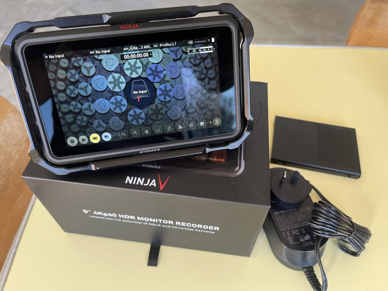Atomos Ninja V Camera Monitor and cage Carousel 1