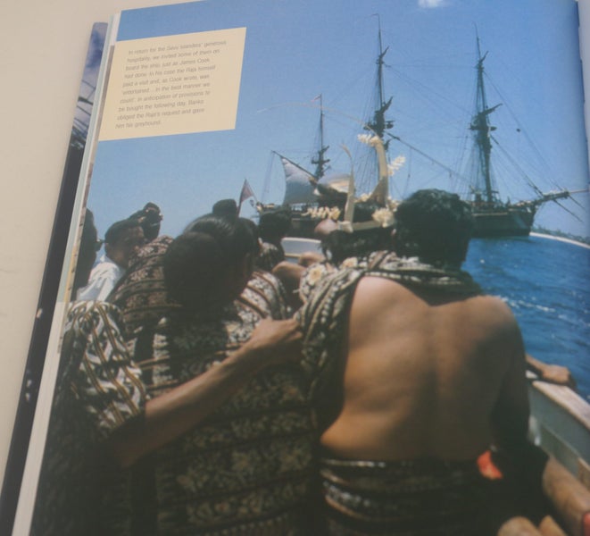 THE SHIP-Retracing Cook's Endeavour Voyage-A Must Have Carousel 7