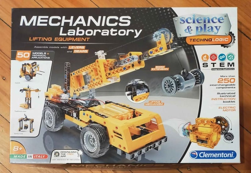 Clementoni STEM Mechanics Laboratory kit Carousel 1