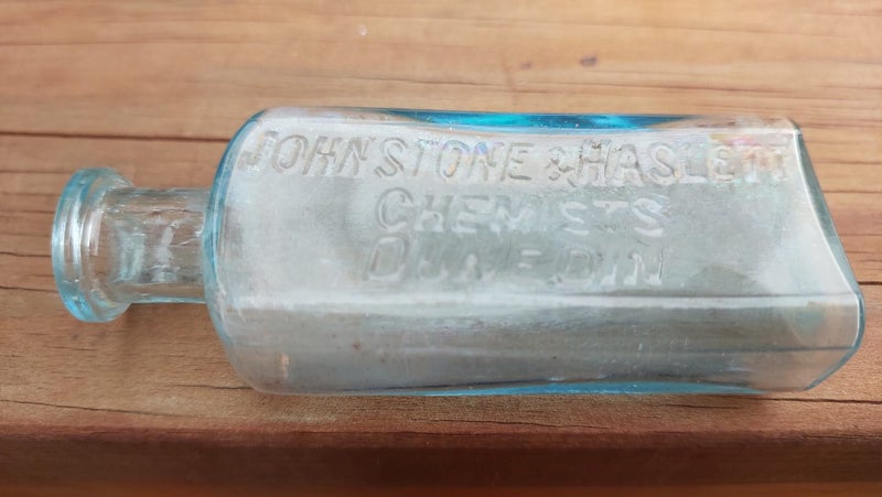 JOHNSTONE AND HASLETT DUNEDIN CHEMIST BOTTLE Carousel 3