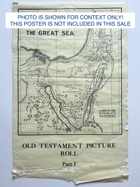 Biblical Poster from 1954! Joseph is Sold / Joseph's Dream Carousel 11