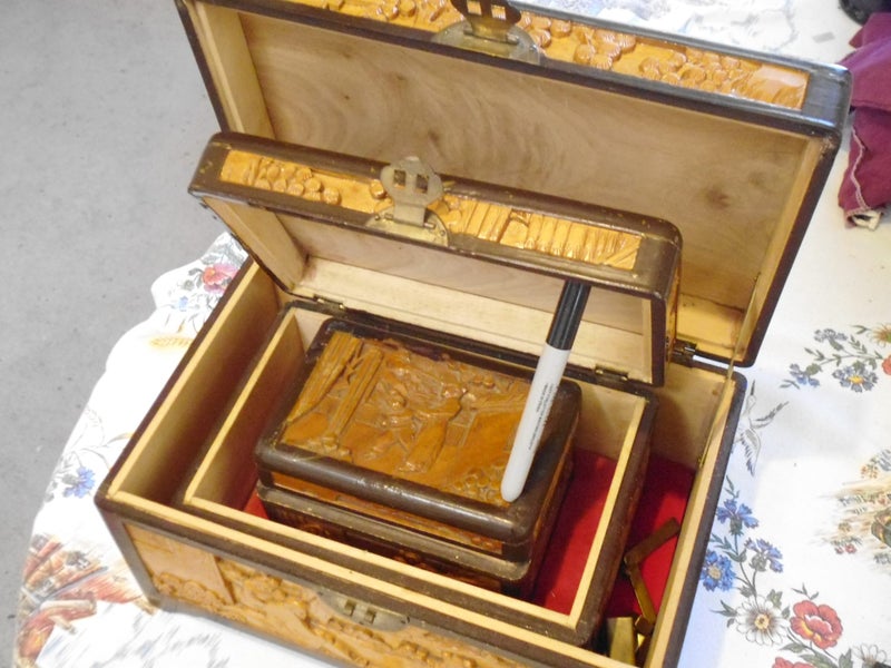 jewellery boxes three in one Carousel 1