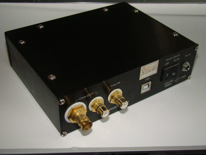 Audio-gd digital interface (USB>SPDIF bridge) Carousel 2