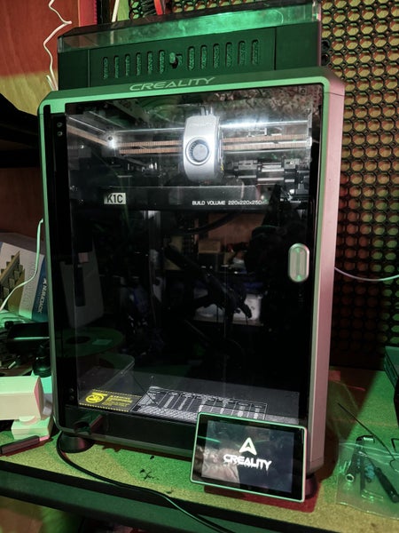 Creality K1C with CFS upgrade and CFS Carousel 1