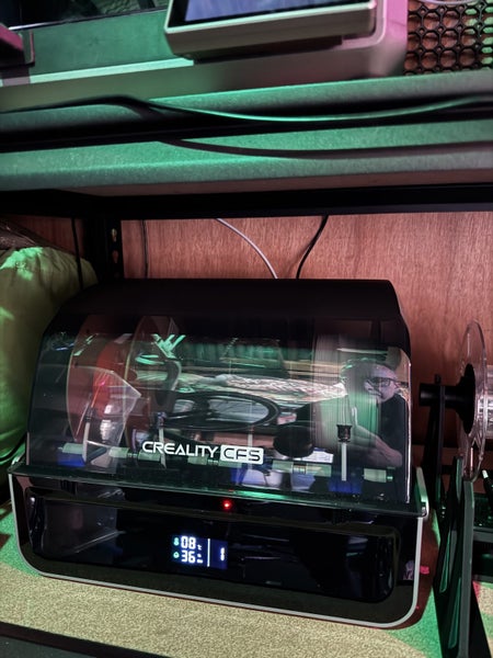 Creality K1C with CFS upgrade and CFS Carousel 2