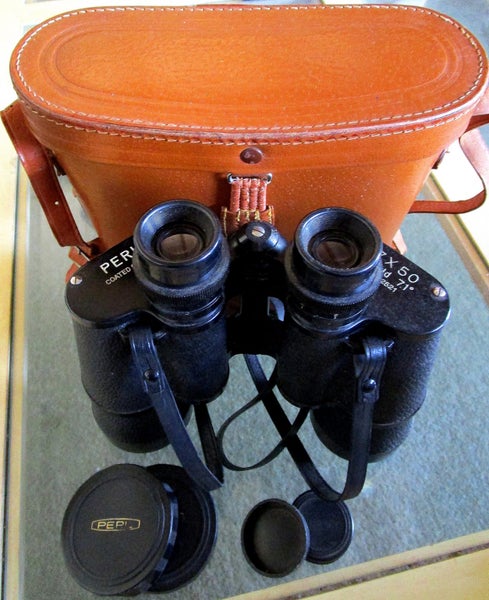 *** NICE ORIGINAL VINTAGE 7 X 50 BINOCULARS MADE IN JAPAN *** Carousel 1