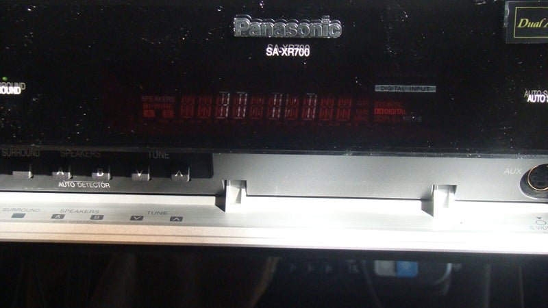 Panasonic SA-XR700 digital multichannel receiver Carousel 6