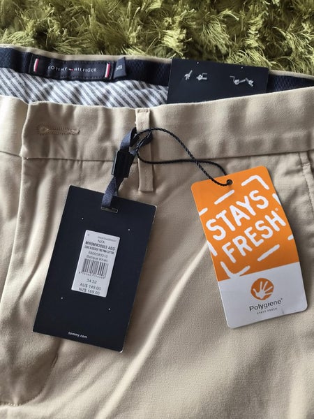 TOMMY HILFIGER Flex Satin Chinos *NEW*63614582281985111