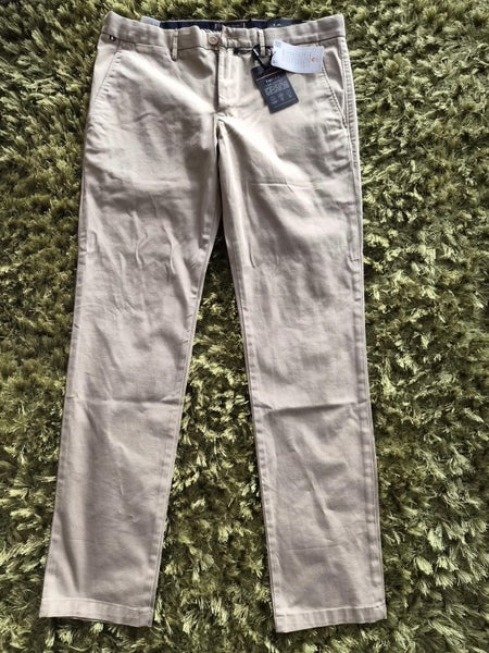 TOMMY HILFIGER Flex Satin Chinos *NEW*636145822819851117
