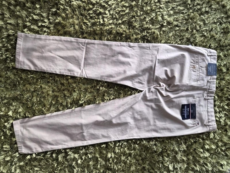 TOMMY HILFIGER Flex Satin Chinos *NEW*63614582281985112