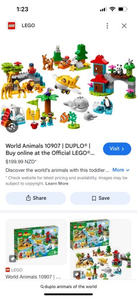 Duplo World Animals 10907 Carousel 10