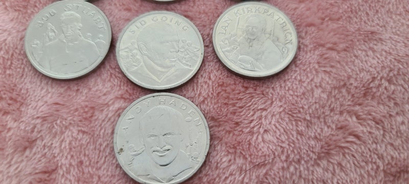Eight ALL BLACKS COINS COLLECTABLE Carousel 1