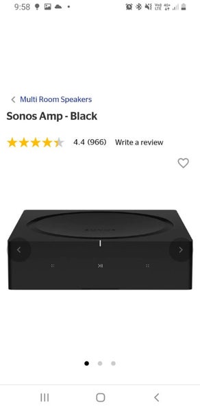 Sonos amp63614582597889112