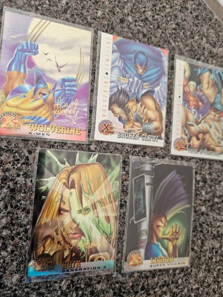 1995 X-Men x20 cards in sleeves!!!! Sick collection Carousel 2